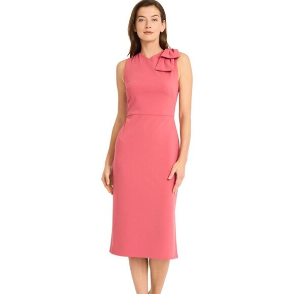 Maggy London Women's Sleeveless Midi Dress – Holly Berry (NWT Size 8)